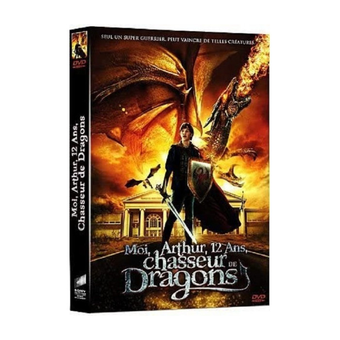 Moi Arthur 12 Ans Chasseur de dragons DVD NEUF